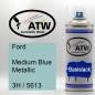 Preview: Ford, Medium Blue Metallic, 3H / 5613: 400ml Sprühdose, von ATW Autoteile West.
